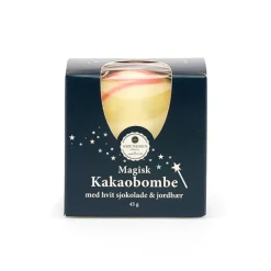 AMUNDSEN TRADING Amundsen Magisk Kakaobombe Hvit Sjokolade m/Jordbær Best