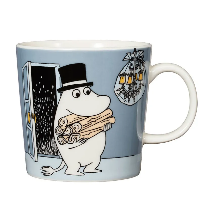 MOOMIN ARABIA Arabia Mummikopp Mummipappa Grå 30cl Clearance