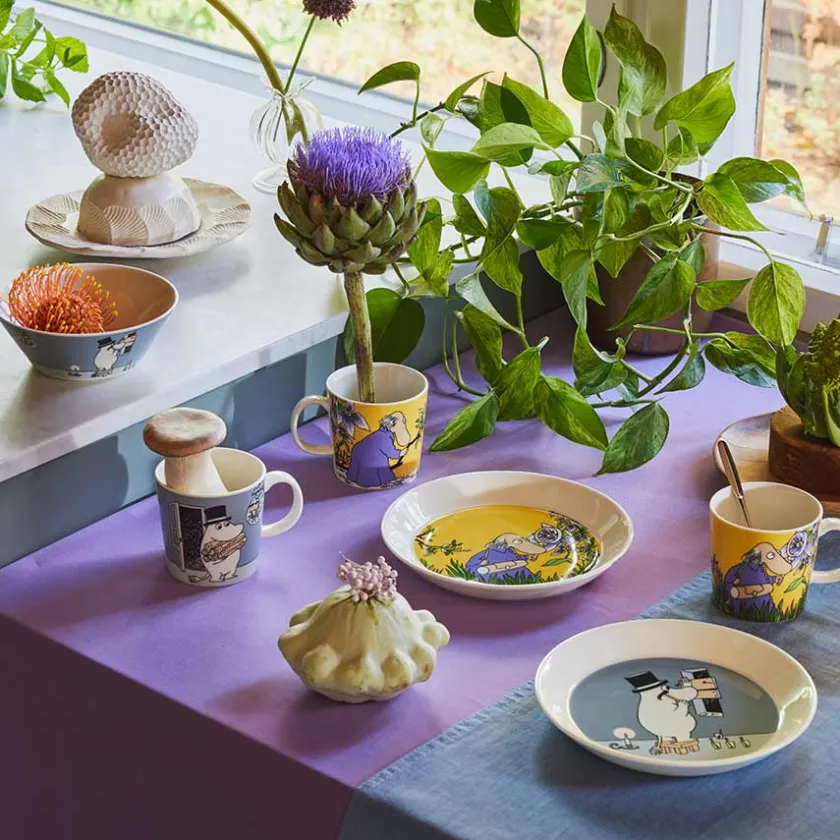 MOOMIN ARABIA Arabia Mummikopp Mummipappa Grå 30cl Clearance