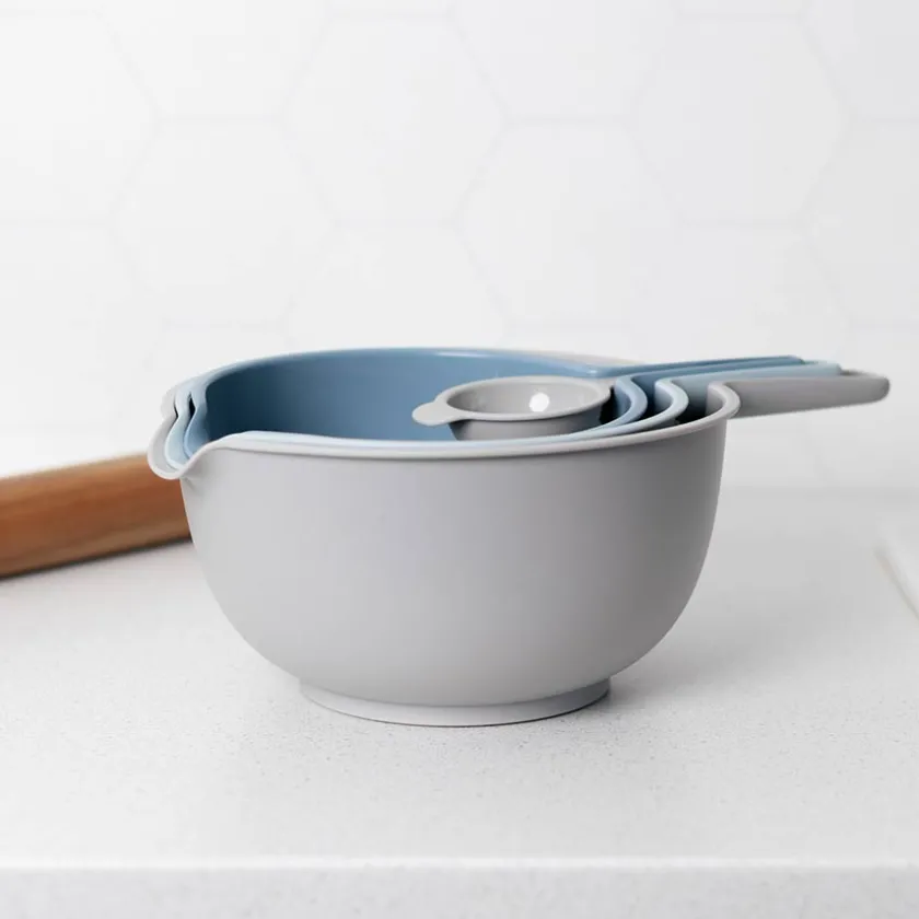 CHRISTIANIA 1739 Bakeboller Sett 4 Deler m/Dørslag og Eggeskiller Clearance