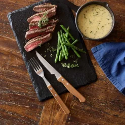 HOLM BIFFBESTIKK 8 DELER RUSTFRITT STÅL/AKASIE