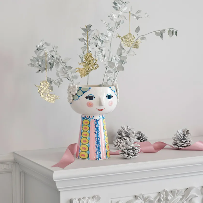 BJØRN WIINBLAD Bjørn Wiinblad Eva Vase 23cm Rosa Best