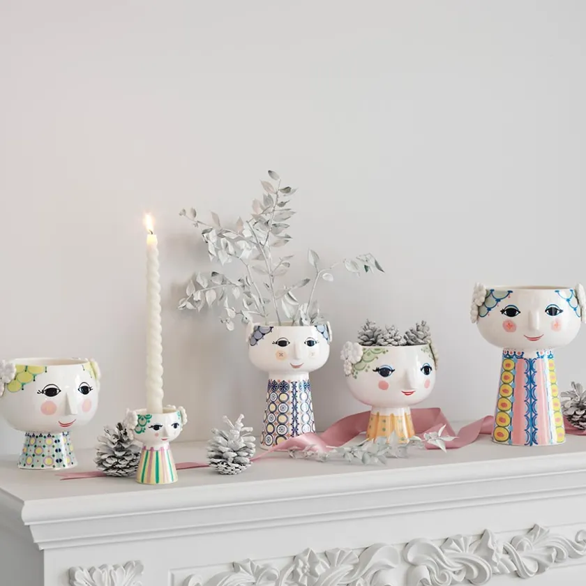 BJØRN WIINBLAD Bjørn Wiinblad Eva Vase 23cm Rosa Best