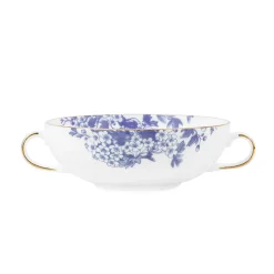 PORSGRUNDS PORSELÆNSFABRIK ByTimo Suppekopp 40cl Blå New