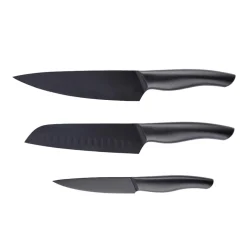 CHRISTIANIA 1739 Akita Sort Knivsett 3 Kniver Hot