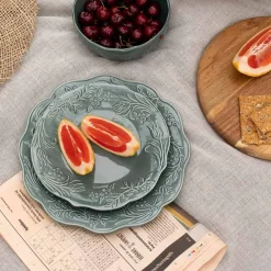 CHRISTIANIA 1739 Botanisk Tallerken 26cm Grønn Discount