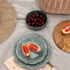 CHRISTIANIA 1739 Botanisk Tallerken 21cm Grønn Best