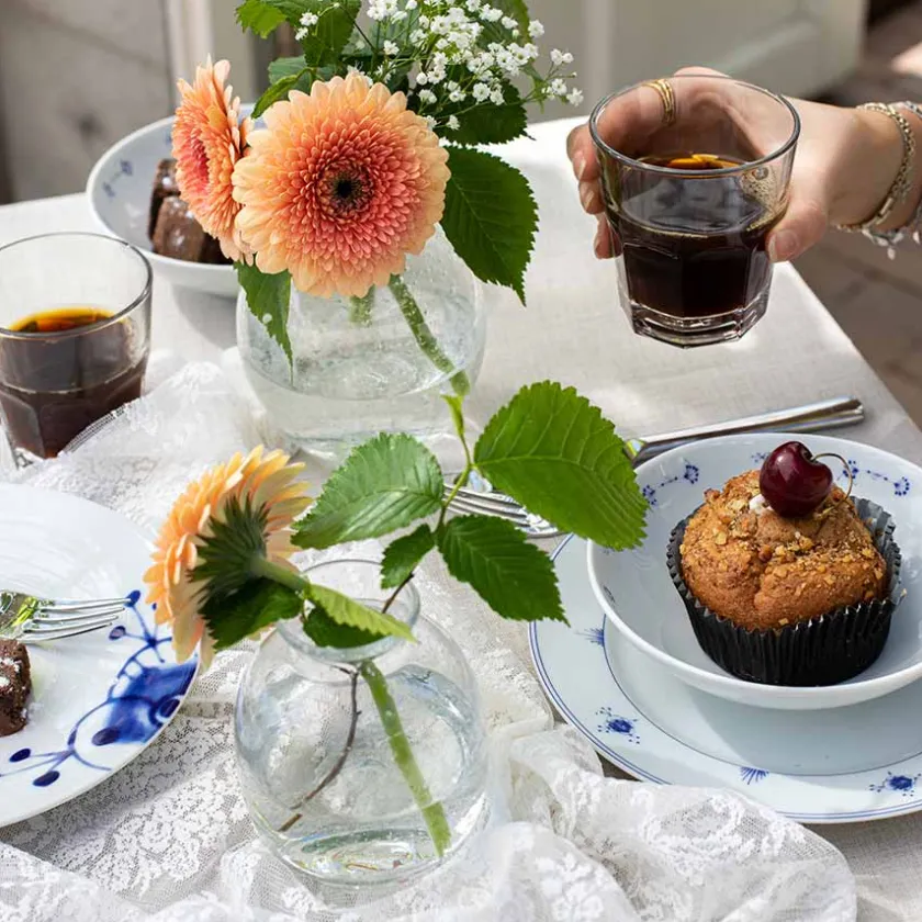 CHRISTIANIA 1739 Home Vase Rund Klart Glass 14,6cm Outlet