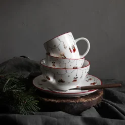 CHRISTIANIA 1739 Juletid Asjett 21cm Clearance