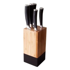 CHRISTIANIA 1739 Nayoro Knivblokk Med 5 Kniver Discount