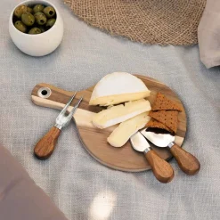 CHRISTIANIA 1739 Parma Ostesett 3 Deler med Ostebrett Hot