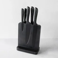 CHRISTIANIA 1739 Tokyo Knivblokk 5 Kniver Sort Discount