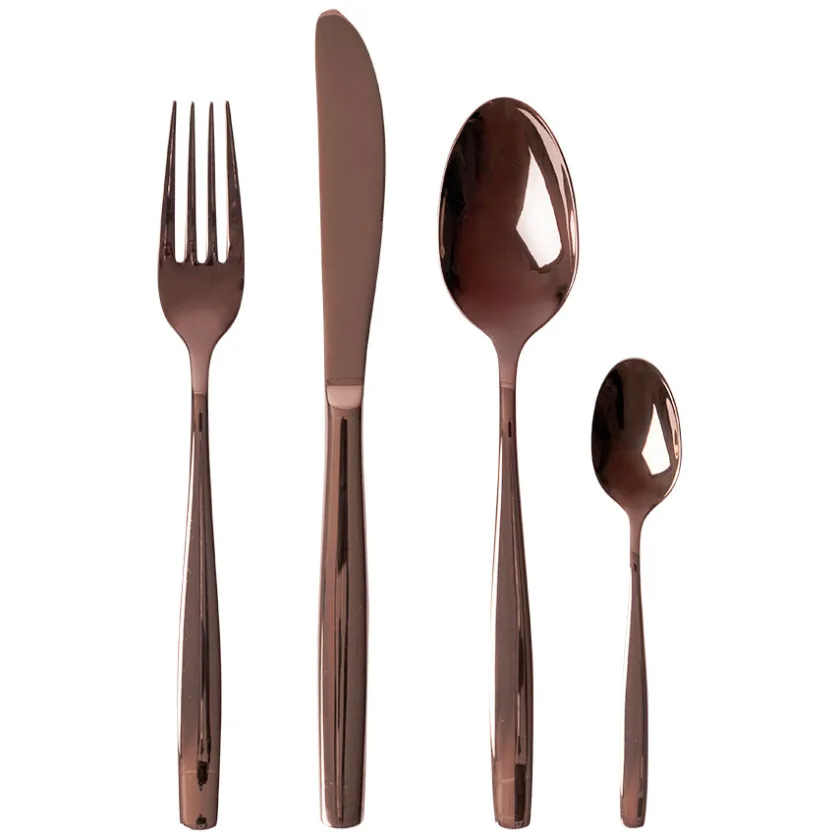 CHRISTIANIA BESTIKK Sienna Bestikksett 24 deler Rosegull Discount