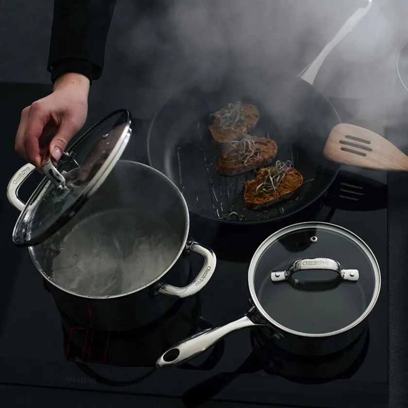 CLASSICPRO Premium Kasserolle 1,5 Liter Stål Clearance