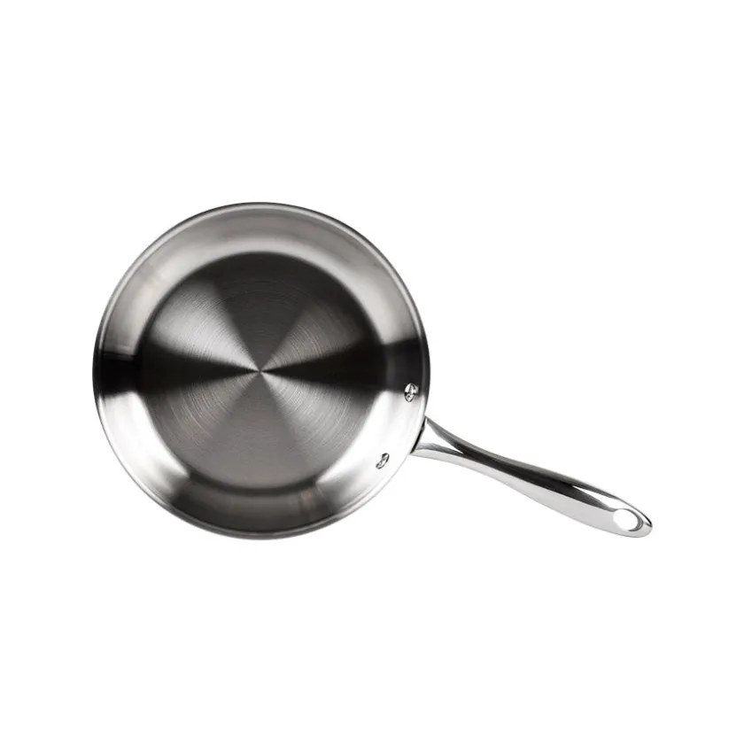 CLASSICPRO Premium Stekepanne Stål 24cm 3PLY New