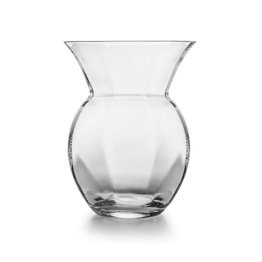 HADELAND GLASSVERK Daisy Vase Optikk Klar 21cm Hot