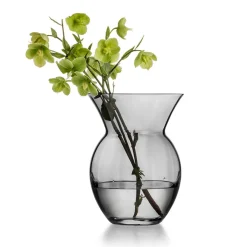 HADELAND GLASSVERK Daisy Vase Røkgrå 21cm - Outlet