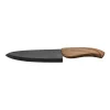 PORSGRUNDS PORSELÆNSFABRIK De Cuisson Woods Allround Kniv Sort Knivblad 18cm Hot