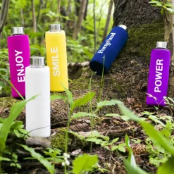 HADELAND GLASSVERK DRIKKEFLASKE 500ML BLÅ Clearance