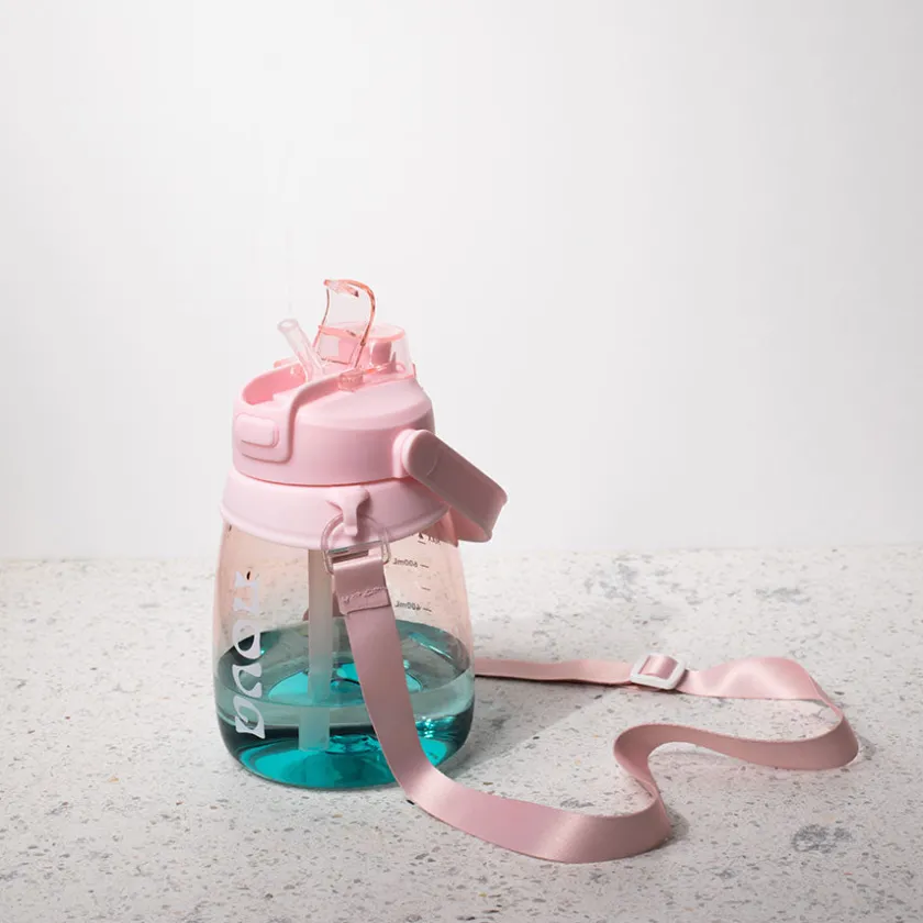 NOVA DRIKKEFLASKE ROSA/BLÅ LAV Online