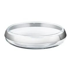 GEORG JENSEN DUO RUND SKÅL KRAVE RUSTRFRIT STÅL & GLAS MELLEM Outlet