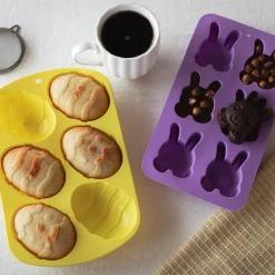SEASONS Easter Collection Bakeform Hare Silikon 26x14cm Lilla Online
