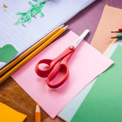 FISKARS Classic Barnesaks Venstre 13cm Rød Discount