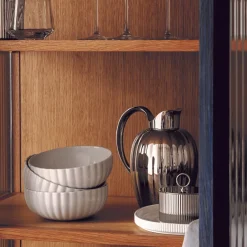 GEORG JENSEN Bernadotte Skål 60cl Porselen Sale