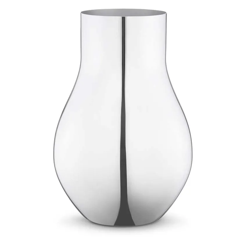 GEORG JENSEN Cafu Vase M 20,5x30cm Stål Discount
