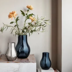 GEORG JENSEN Cafu Vase 205x300mm Glass New