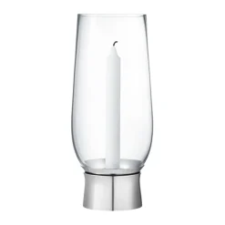 GEORG JENSEN Lumis Hurricane Lyslykt Medium Discount