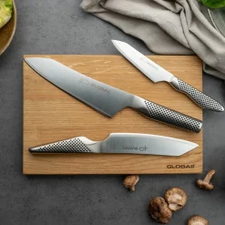 GLOBAL Knivsett 3 Kniver G-4, GS-110, GS-58 40års Jubileum Sale