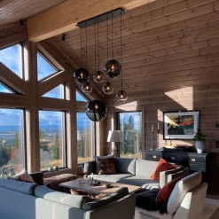 HADELAND GLASSVERK Arkiv Taklampe Vinternatt 4014 7stk Clearance