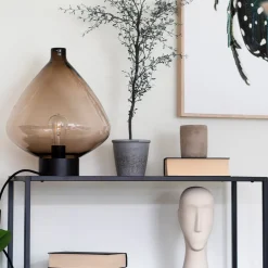 HADELAND GLASSVERK Arkiv Bordlampe 4218 Kakao New