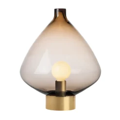 HADELAND GLASSVERK Arkiv Bordlampe 4218 Kakao New