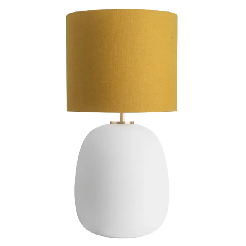 HADELAND GLASSVERK Austra Bordlampe Matt Hvit New