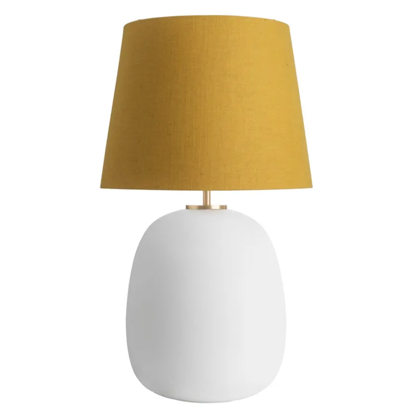 HADELAND GLASSVERK Austra Bordlampe Matt Hvit New