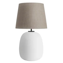 HADELAND GLASSVERK Austra Bordlampe Matt Hvit New