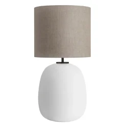 HADELAND GLASSVERK Austra Bordlampe Matt Hvit New