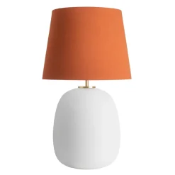 HADELAND GLASSVERK Austra Bordlampe Matt Hvit New