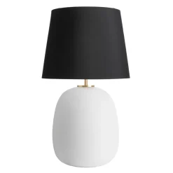 HADELAND GLASSVERK Austra Bordlampe Matt Hvit New