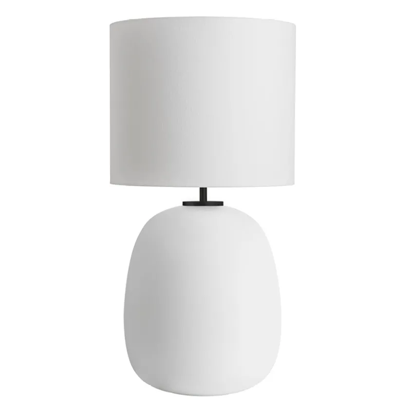 HADELAND GLASSVERK Austra Bordlampe Matt Hvit New