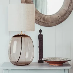 HADELAND GLASSVERK Austra Bordlampe Kakao Outlet