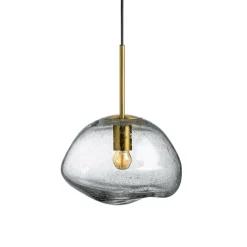 HADELAND GLASSVERK Crystal Stone Pendellampe Sale