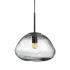 HADELAND GLASSVERK Crystal Stone Pendellampe Sale