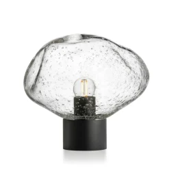 HADELAND GLASSVERK Crystal Stone Bordlampe Sale