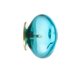 HADELAND GLASSVERK Crystal Stone Vegglampe New