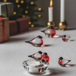 HADELAND GLASSVERK Dompap Glassfigur 6 cm 2-pk Sale