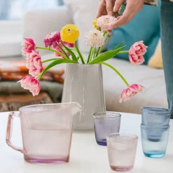 HADELAND GLASSVERK Dugg Vase 20cm Grå Sale