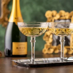 HADELAND GLASSVERK Elizabeth Champagneskål Blomsterslip 25cl Klar Discount